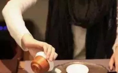 三才蓋碗的正確拿法，三才蓋碗抓碗法圖解