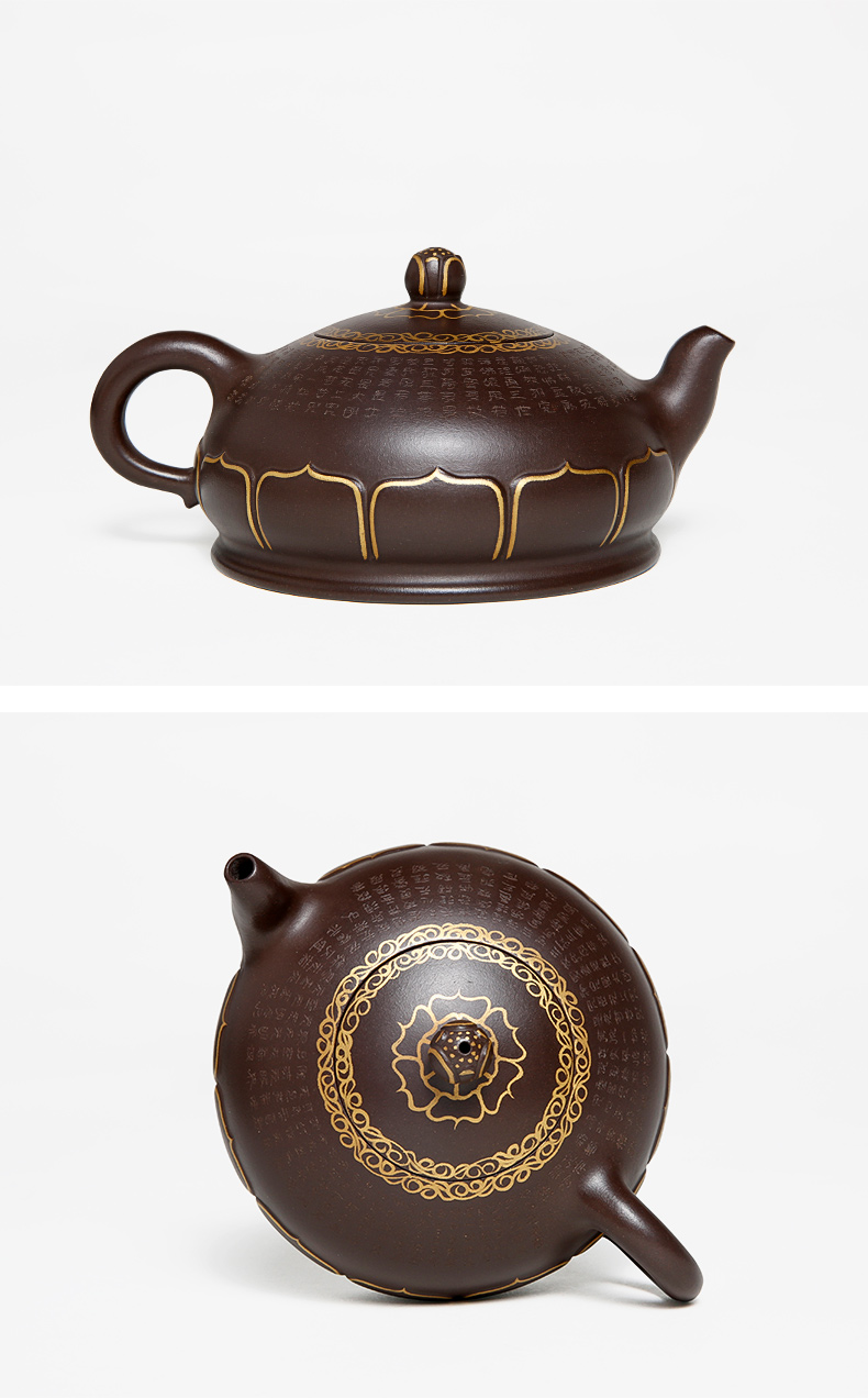 佛系紫砂壺，禪意靜心紫砂壺