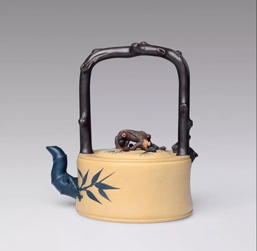 10種最美花器提梁壺，精美別致雕花紫砂壺!