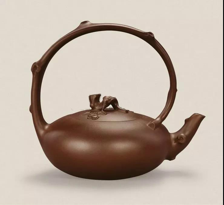 10種最美花器提梁壺，精美別致雕花紫砂壺!