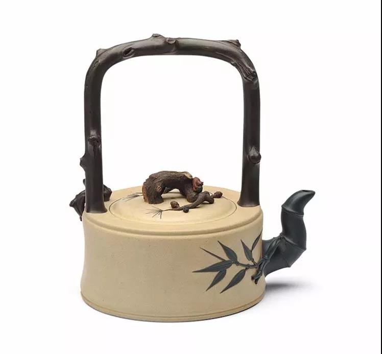 10種最美花器提梁壺，精美別致雕花紫砂壺!