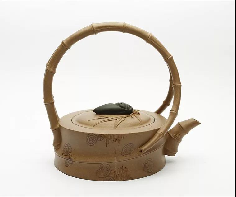 10種最美花器提梁壺，精美別致雕花紫砂壺!