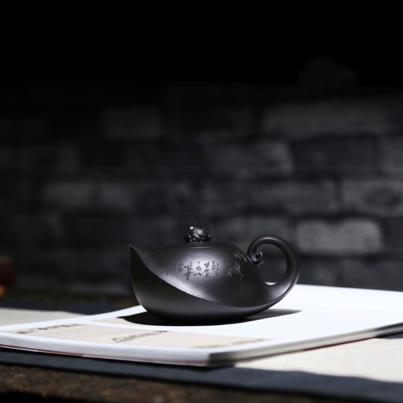 創(chuàng)意別致紫砂壺，個(gè)性手工美型外觀紫砂壺