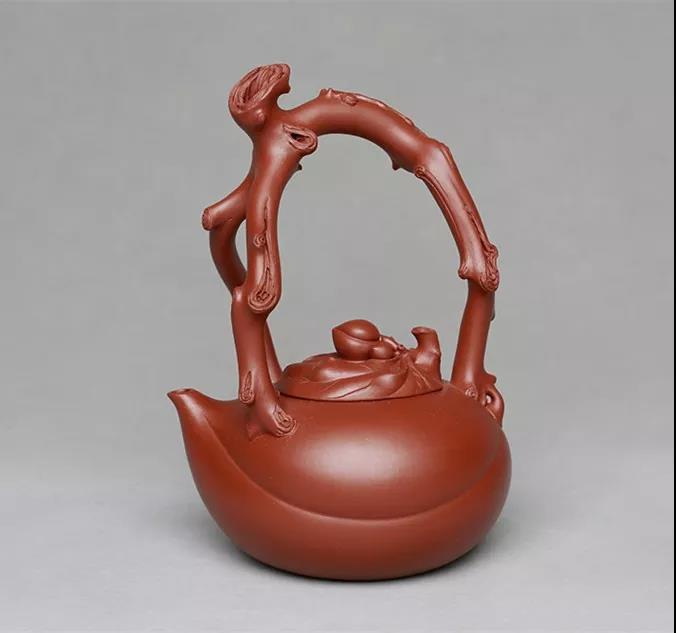 10種最美花器提梁壺，精美別致雕花紫砂壺!