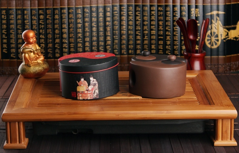 太極陰陽紫砂壺，創(chuàng)意格紫砂壺